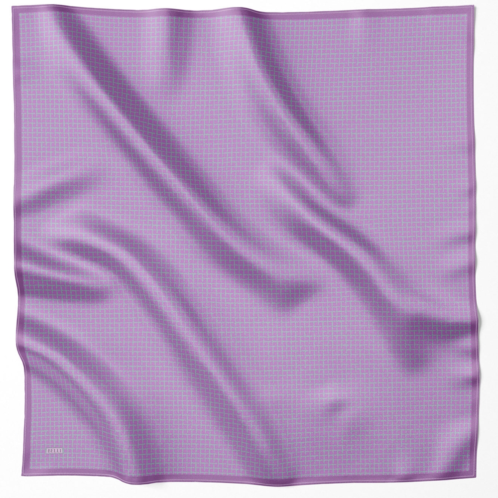 Belli Twill Saf İpek Eşarp - 2025-2026 Sonbahar-Kış 4203D (T)