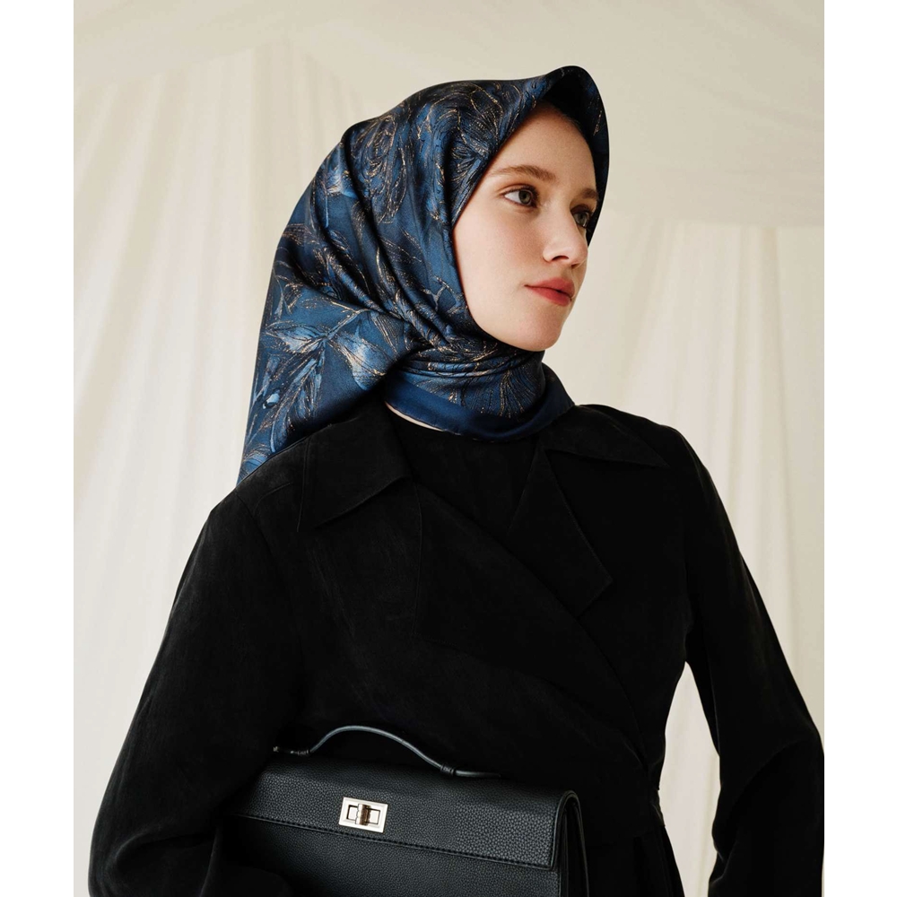 Armine Nostalji Saf İpek Sura Eşarp 9409D (S)