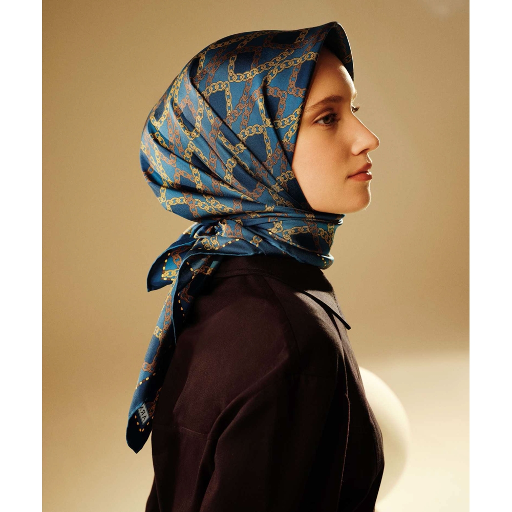 Armine Nostalji Saf İpek Sura Eşarp 9410D (S)