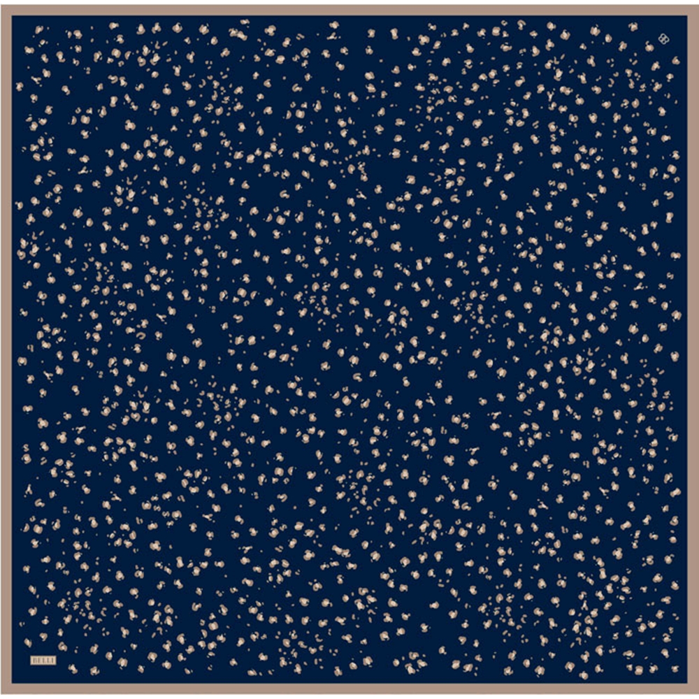Belli Twill Nostalji Saf İpek Eşarp 4126D (T)