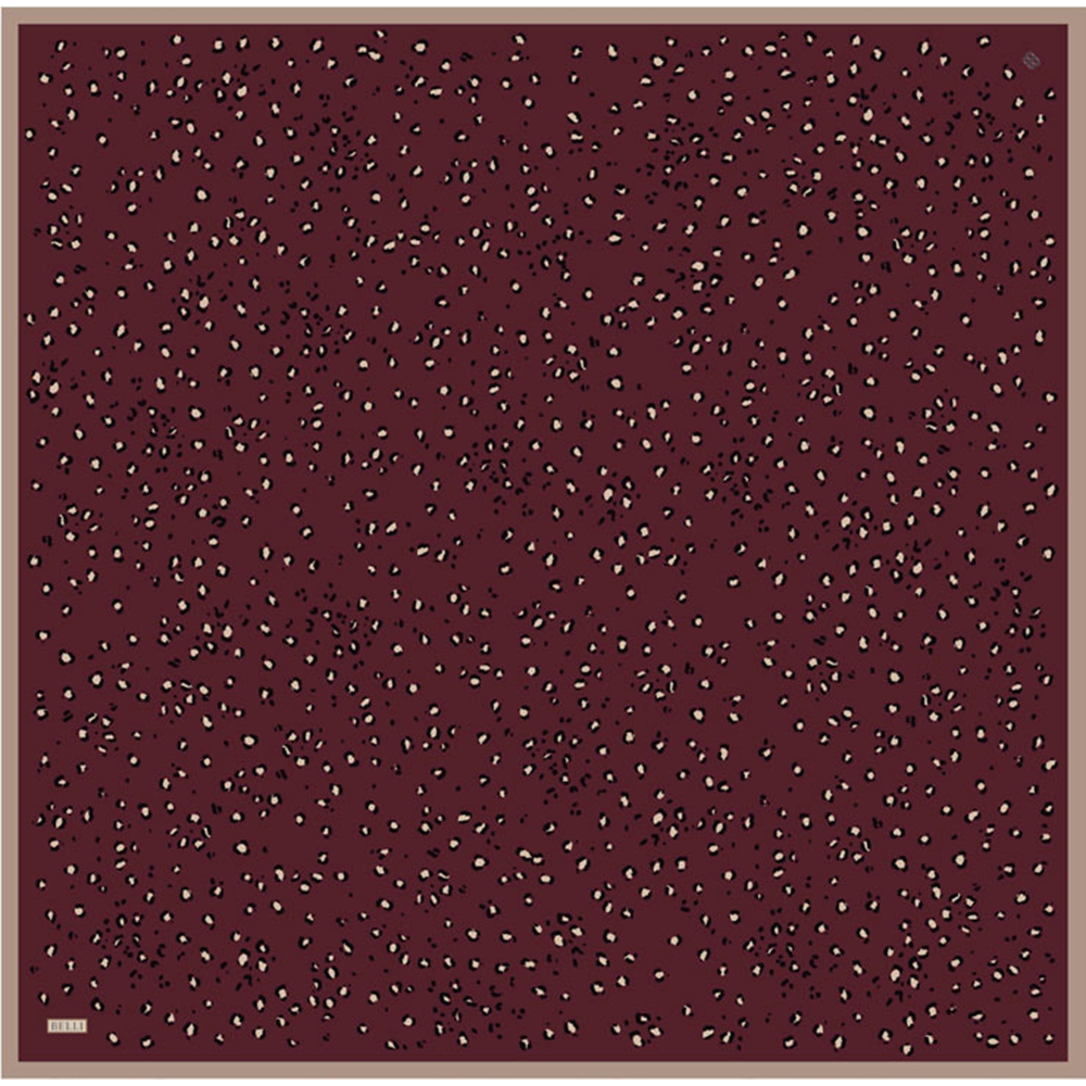 Belli Twill Nostalji Saf İpek Eşarp 4126D (T)