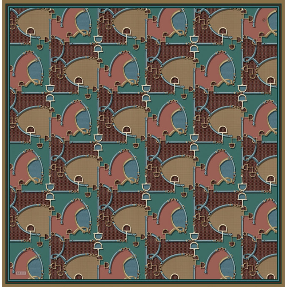 Belli Twill Saf İpek Eşarp - 2026-2027 Sonbahar-Kış 4400D (T)