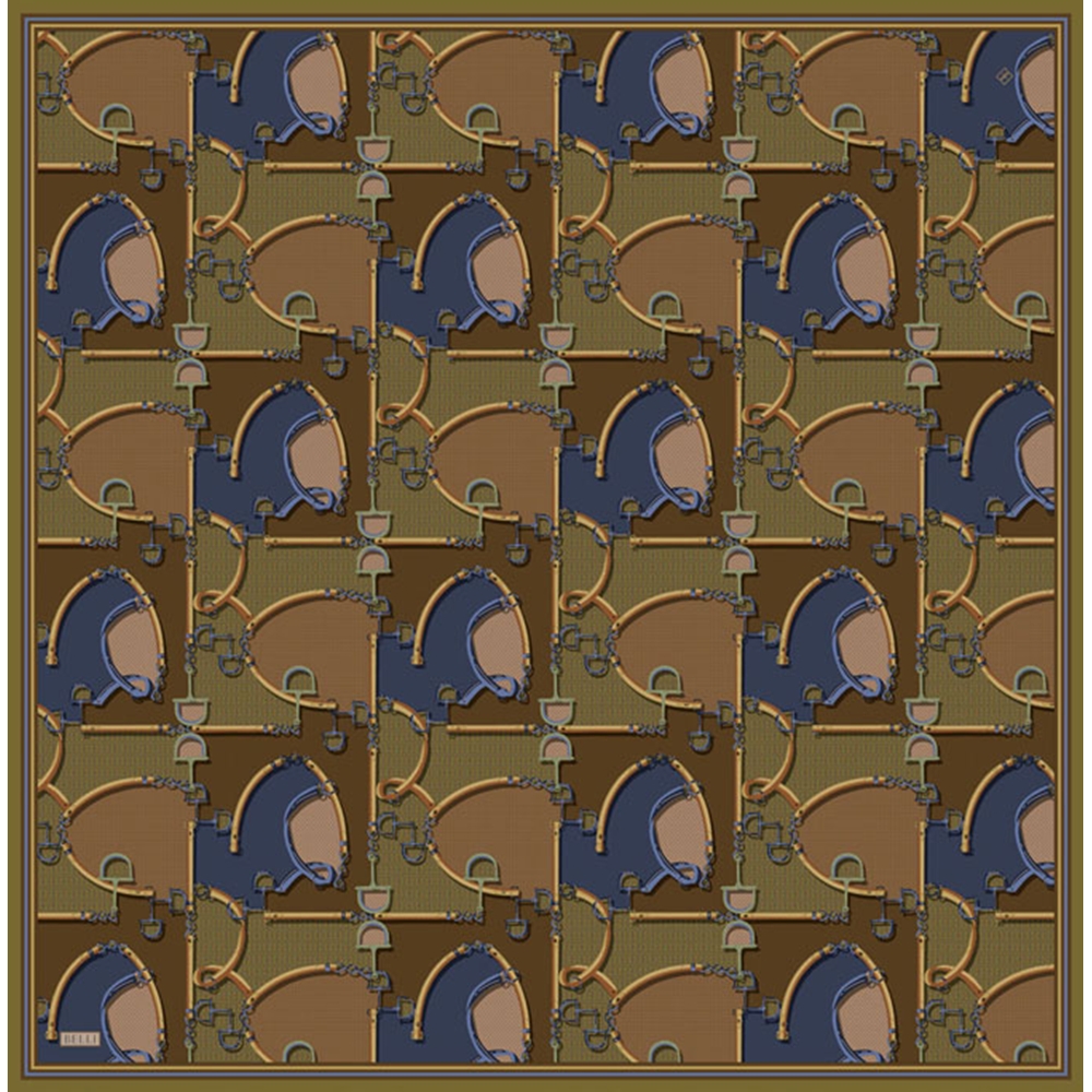 Belli Twill Saf İpek Eşarp - 2026-2027 Sonbahar-Kış 4400D (T)