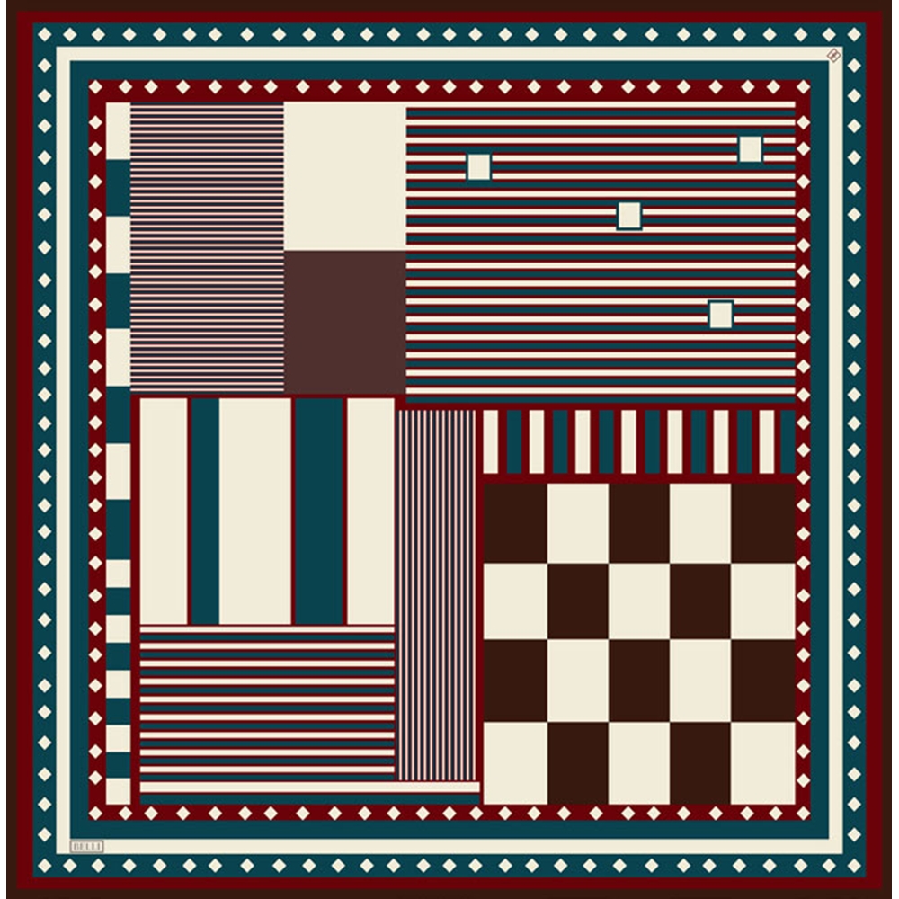 Belli Twill Saf İpek Eşarp - 2026-2027 Sonbahar-Kış 4401D (T) - Renk-36