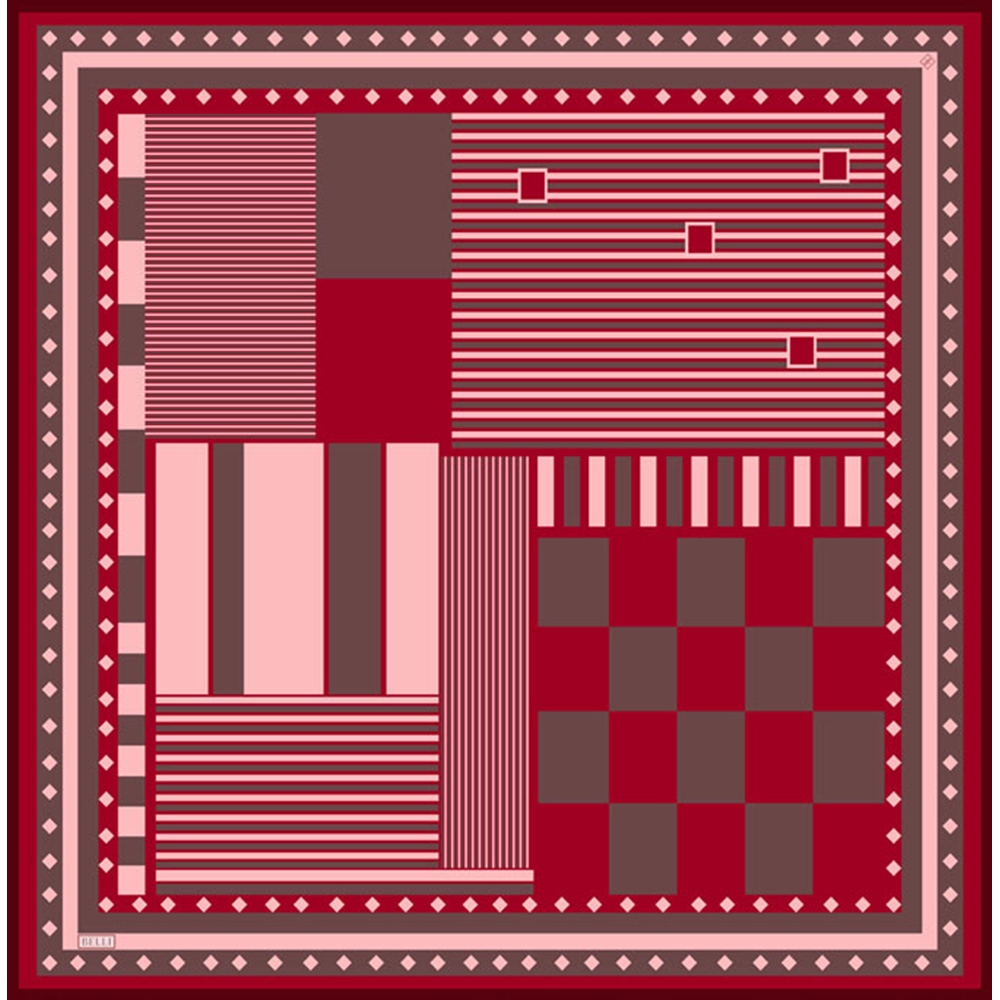 Belli Twill Saf İpek Eşarp - 2026-2027 Sonbahar-Kış 4401D (T) - Renk-36