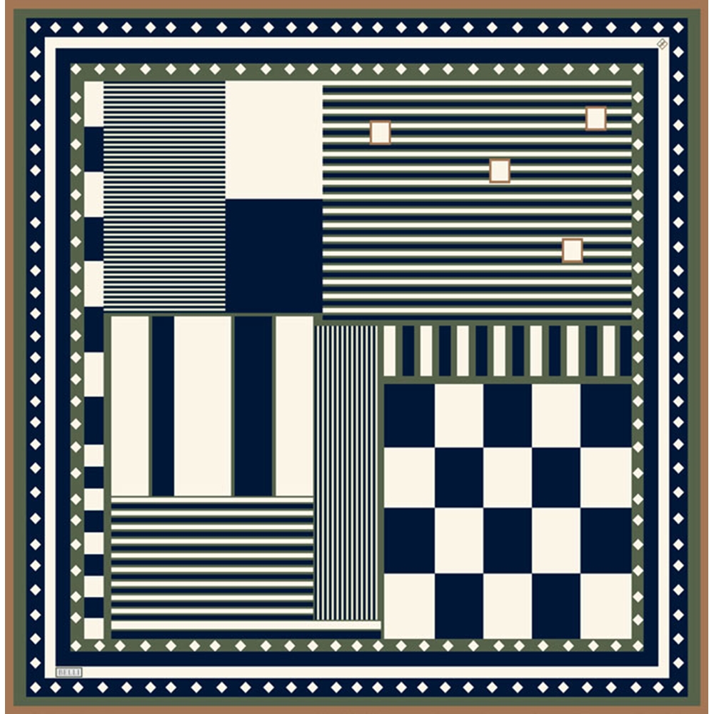 Belli Twill Saf İpek Eşarp - 2026-2027 Sonbahar-Kış 4401D (T) - Renk-36