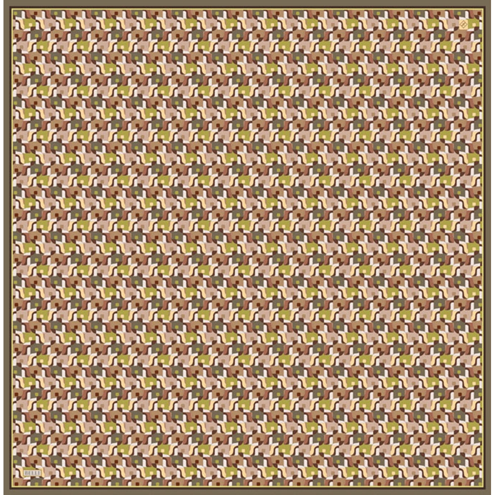 Belli Twill Saf İpek Eşarp - 2026-2027 Sonbahar-Kış 4402D (T) - Renk-32
