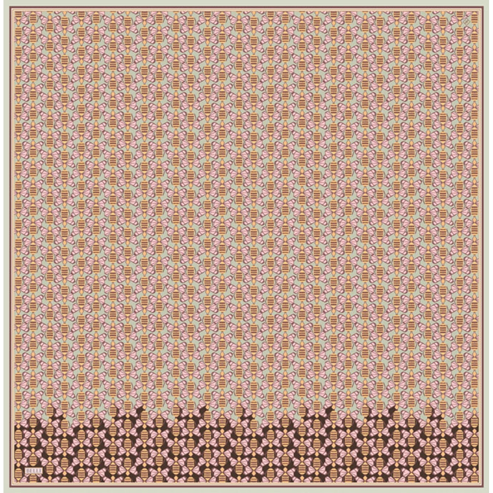 Belli Twill Saf İpek Eşarp - 2026-2027 Sonbahar-Kış 4403D (T) - Renk-84