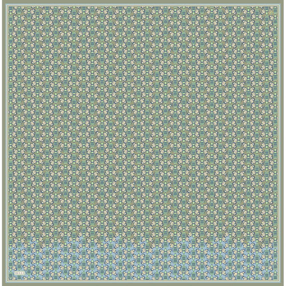Belli Twill Saf İpek Eşarp - 2026-2027 Sonbahar-Kış 4403D (T) - Renk-84