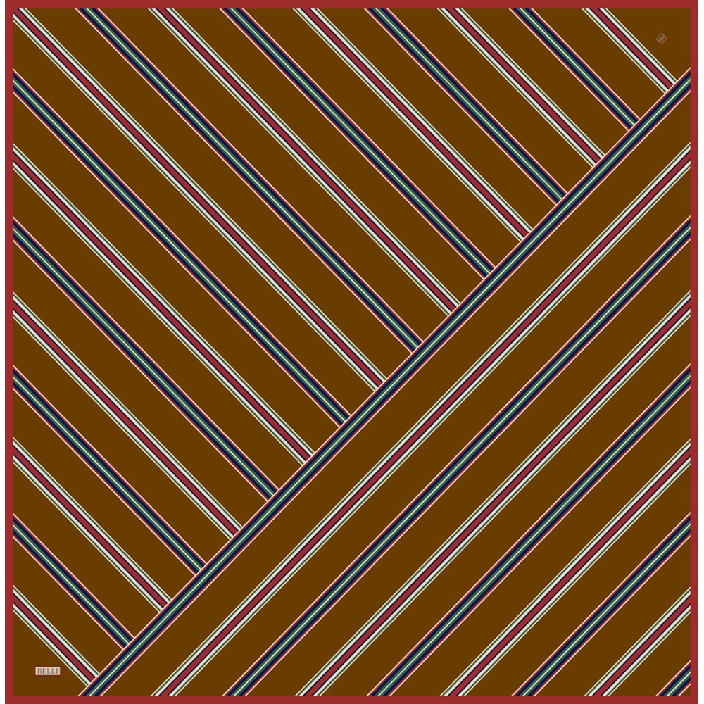 Belli Twill Saf İpek Eşarp - 2026-2027 Sonbahar-Kış 4405D (T) - Renk-32