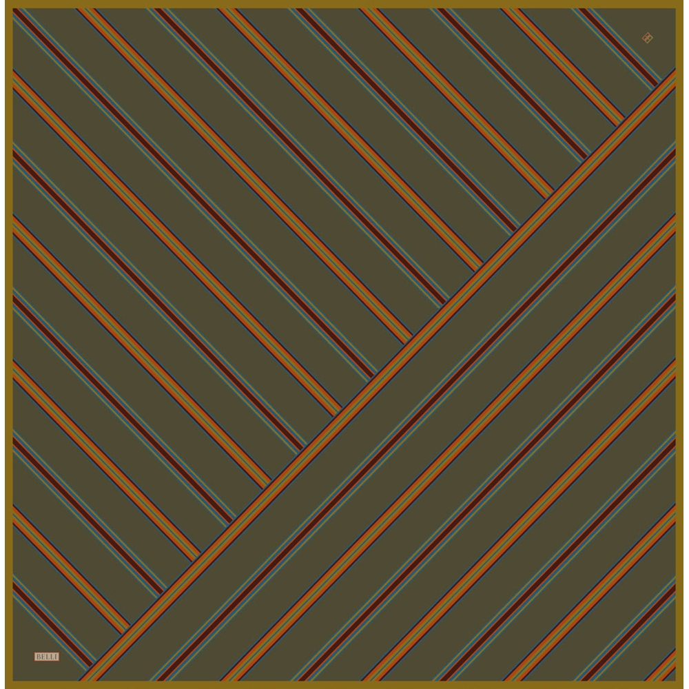 Belli Twill Saf İpek Eşarp - 2026-2027 Sonbahar-Kış 4405D (T) - Renk-32