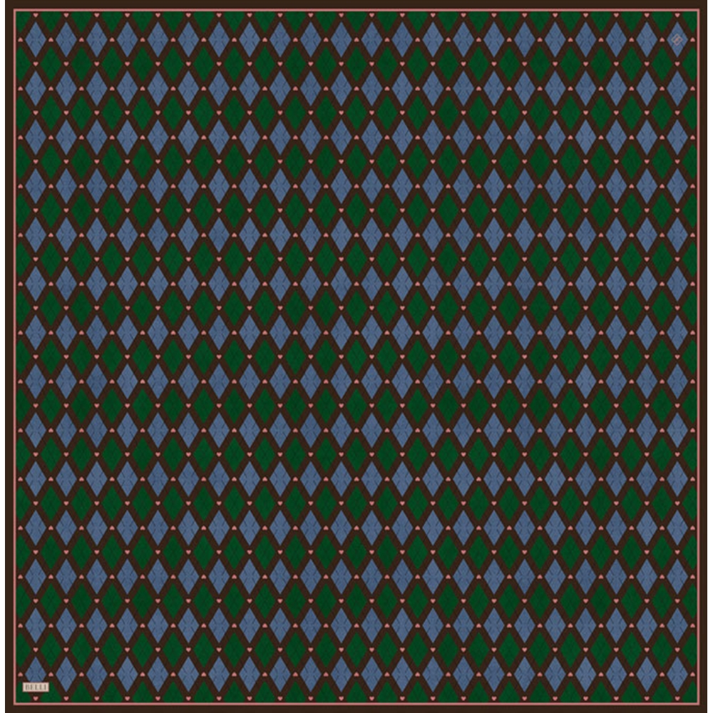 Belli Twill Saf İpek Eşarp - 2026-2027 Sonbahar-Kış 4408D (T) - Renk-02