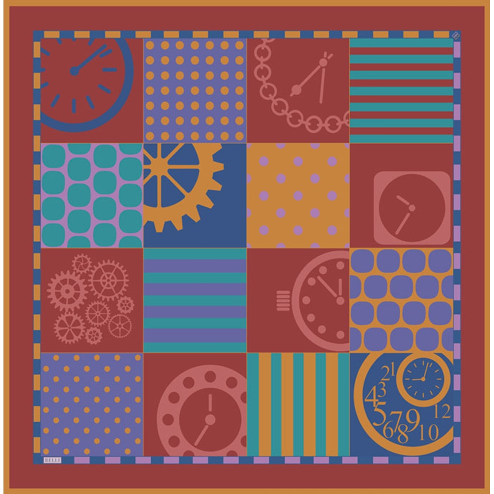 Belli Twill Saf İpek Eşarp - 2026-2027 Sonbahar-Kış 4409D (T) - Renk-82