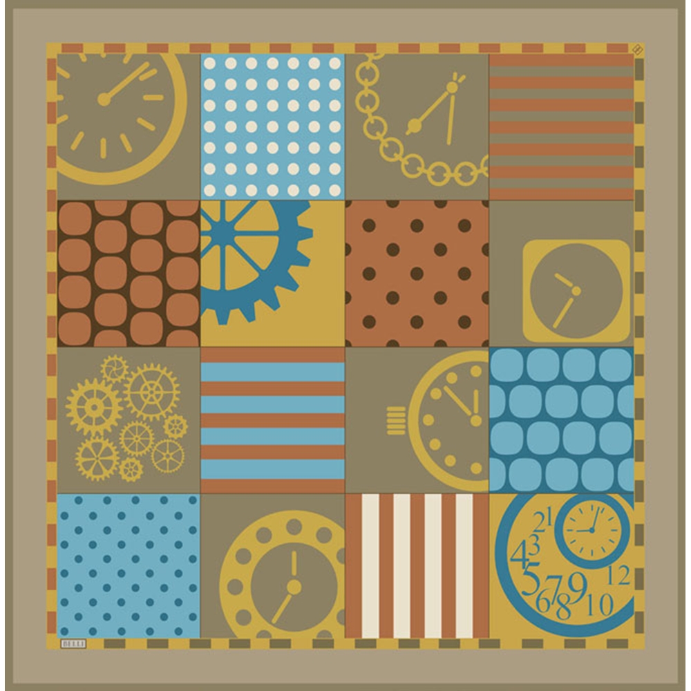 Belli Twill Saf İpek Eşarp - 2026-2027 Sonbahar-Kış 4409D (T) - Renk-82