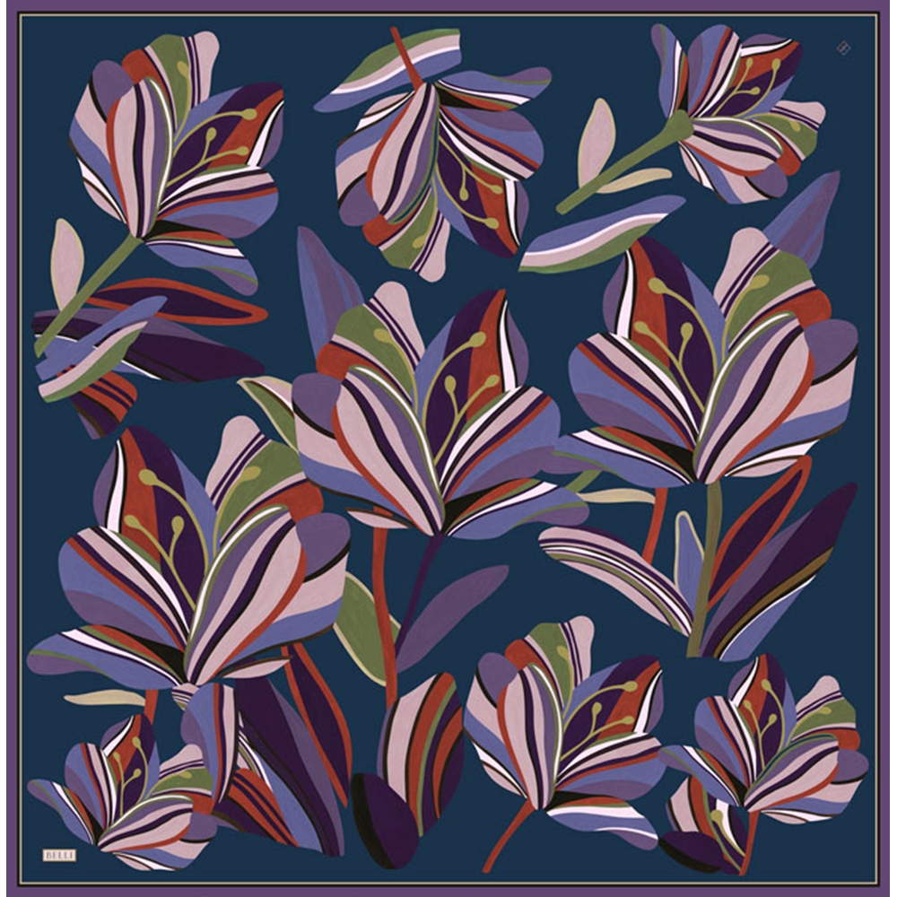Belli Twill Saf İpek Eşarp - 2026-2027 Sonbahar-Kış 4410D (T) - Renk-33