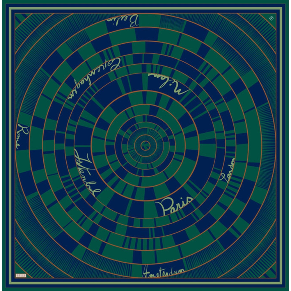Belli Twill Saf İpek Eşarp - 2026-2027 Sonbahar-Kış 4411D (T) - Renk-60