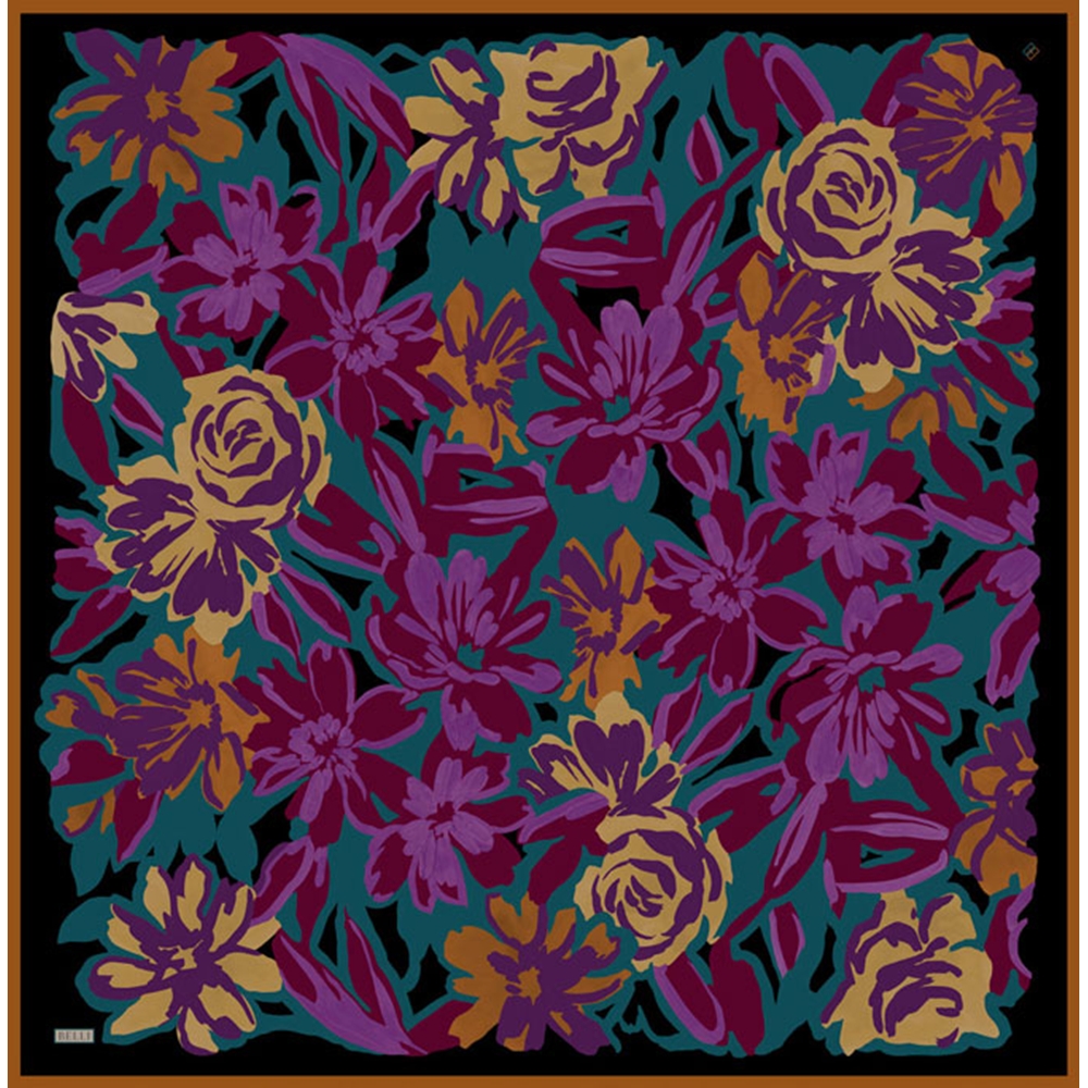 Belli Twill Saf İpek Eşarp - 2026-2027 Sonbahar-Kış 4416D (T) - Renk-85