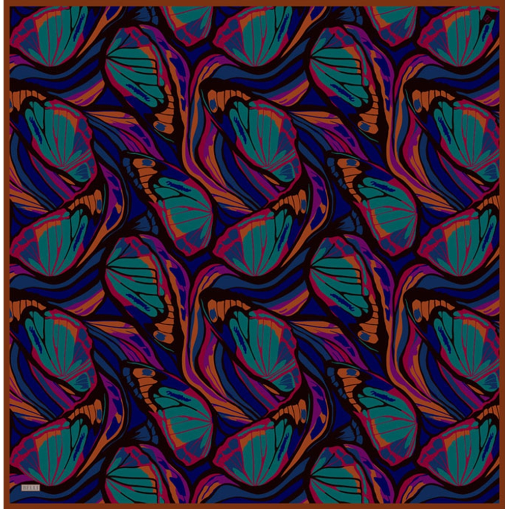 Belli Twill Saf İpek Eşarp - 2026-2027 Sonbahar-Kış 4417D (T) - Renk-04