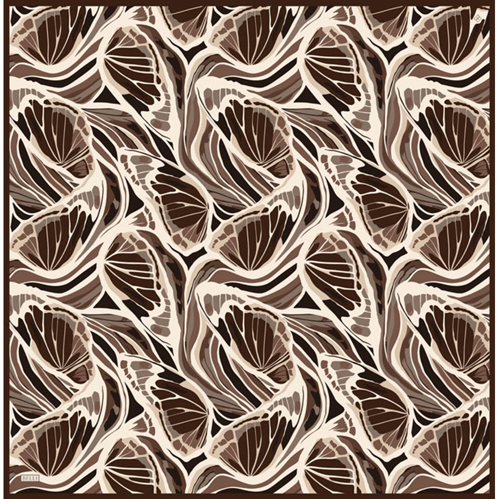 Belli Twill Saf İpek Eşarp - 2026-2027 Sonbahar-Kış 4417D (T) - Renk-04