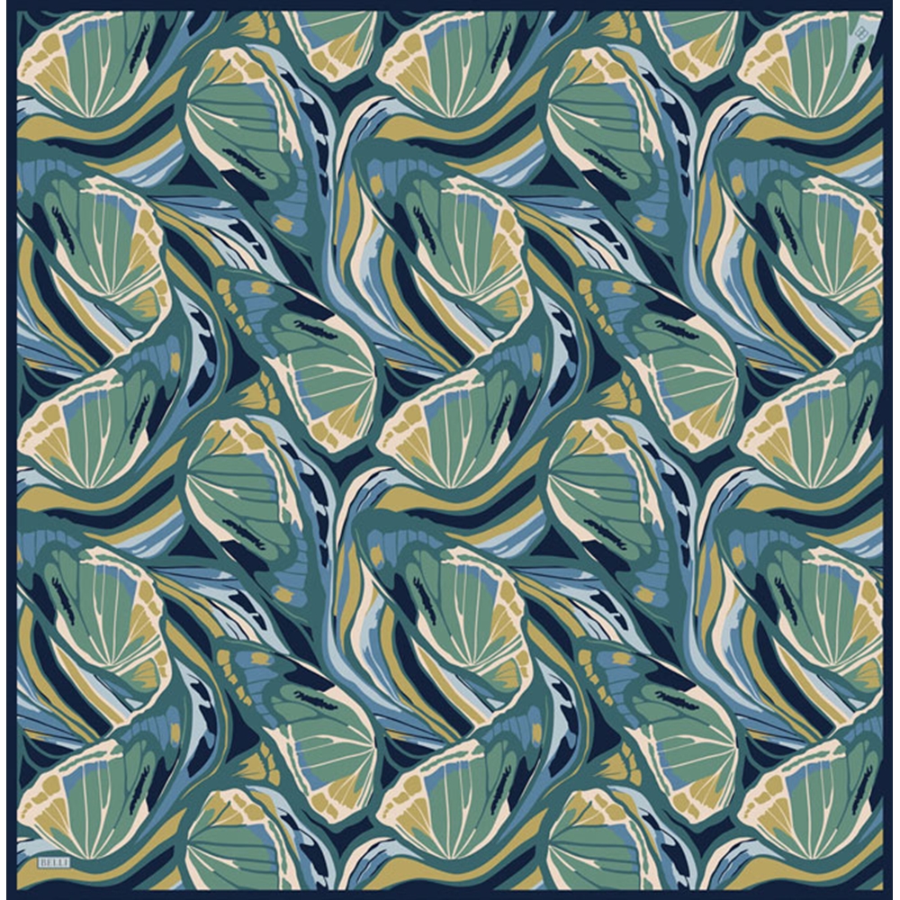 Belli Twill Saf İpek Eşarp - 2026-2027 Sonbahar-Kış 4417D (T) - Renk-04