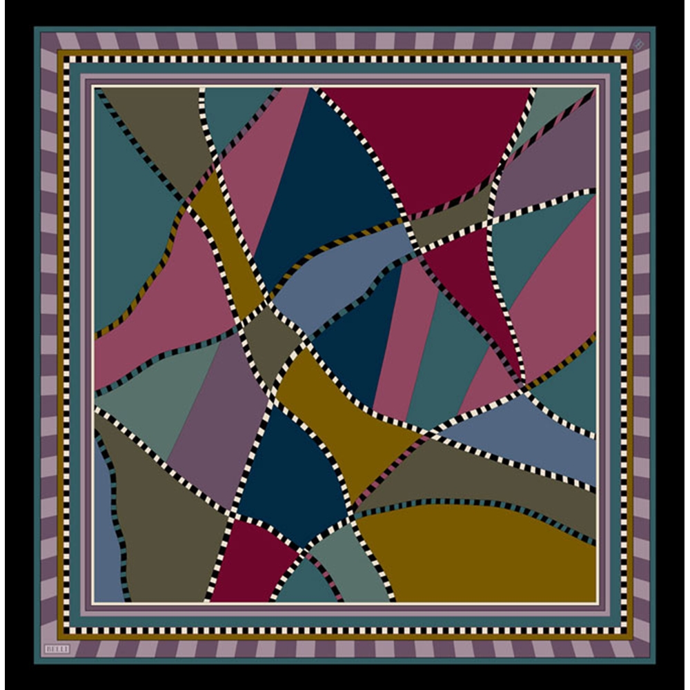 Belli Twill Saf İpek Eşarp - 2026-2027 Sonbahar-Kış 4419D (T) - Renk-55