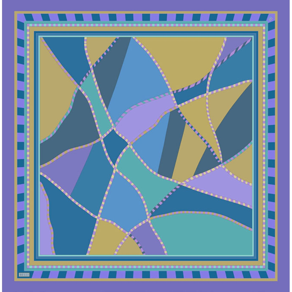 Belli Twill Saf İpek Eşarp - 2026-2027 Sonbahar-Kış 4419D (T) - Renk-55