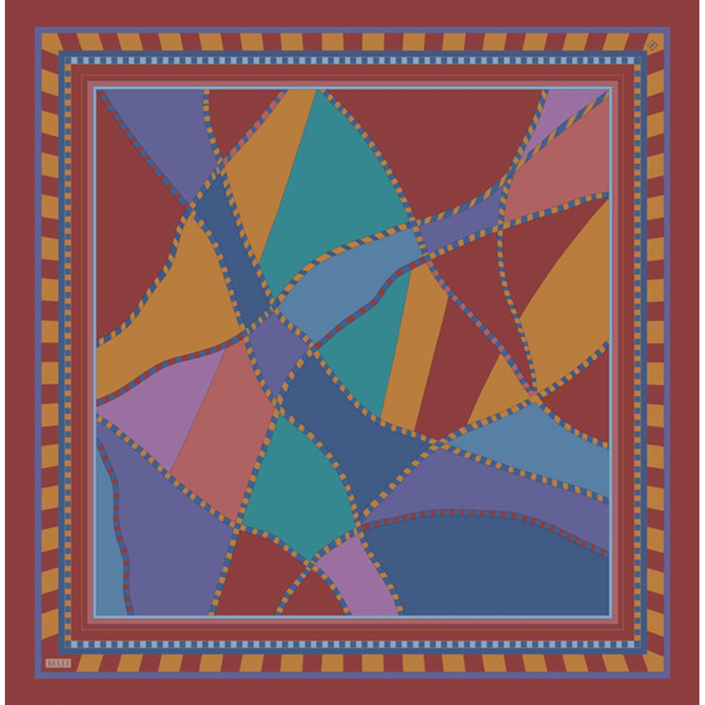 Belli Twill Saf İpek Eşarp - 2026-2027 Sonbahar-Kış 4419D (T) - Renk-55