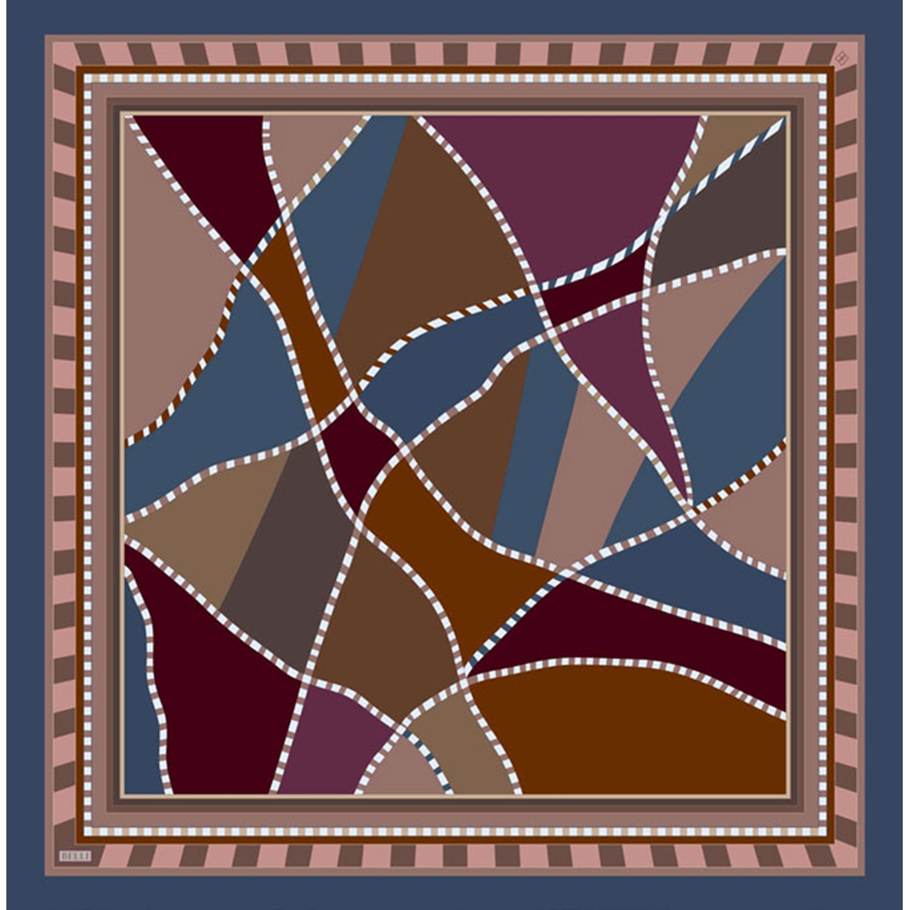 Belli Twill Saf İpek Eşarp - 2026-2027 Sonbahar-Kış 4419D (T) - Renk-55