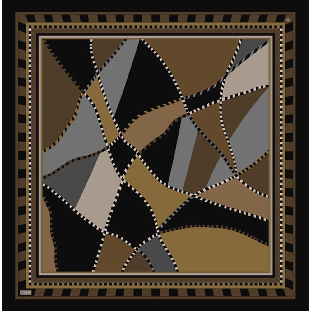 Belli Twill Saf İpek Eşarp - 2026-2027 Sonbahar-Kış 4419D (T) - Renk-55