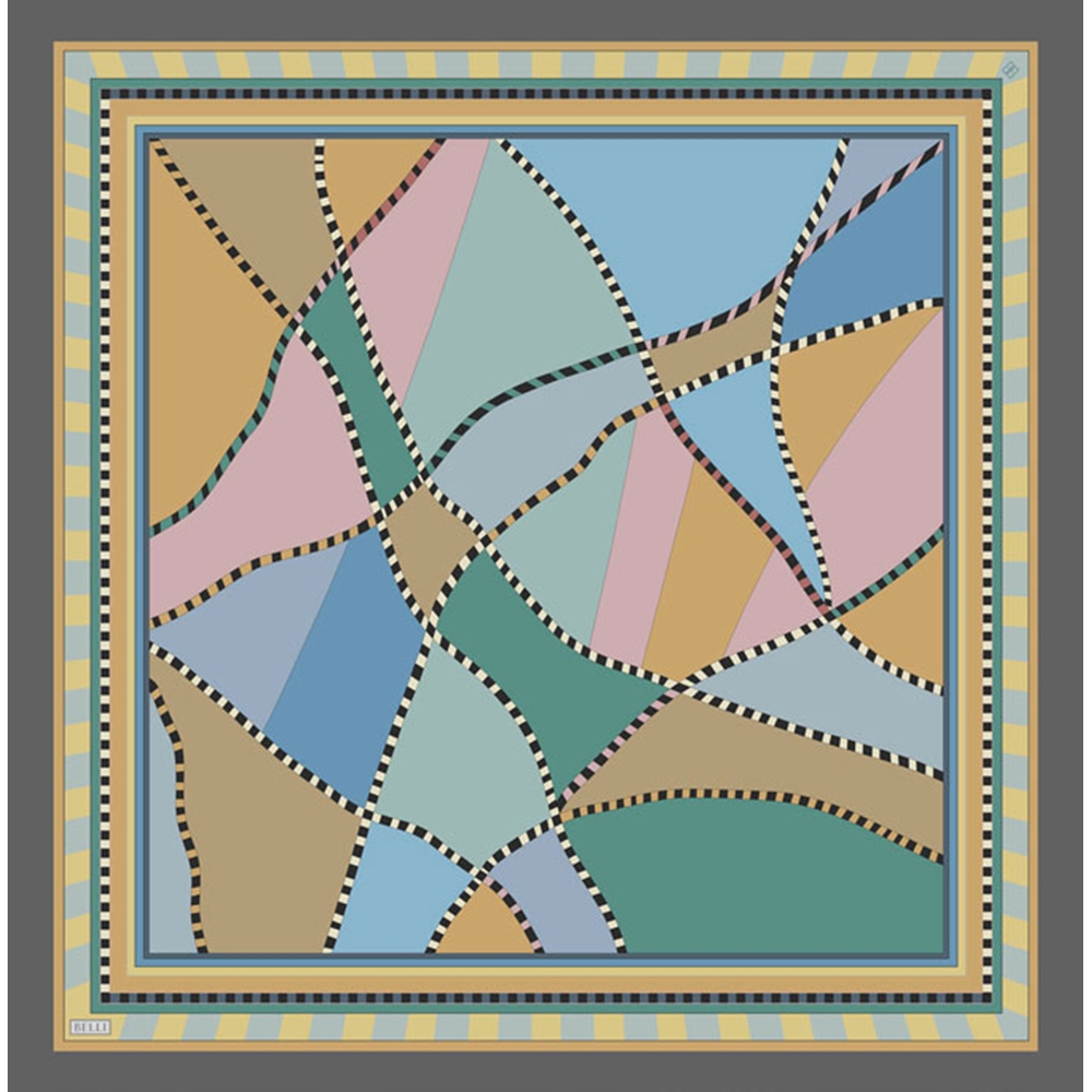 Belli Twill Saf İpek Eşarp - 2026-2027 Sonbahar-Kış 4419D (T) - Renk-55