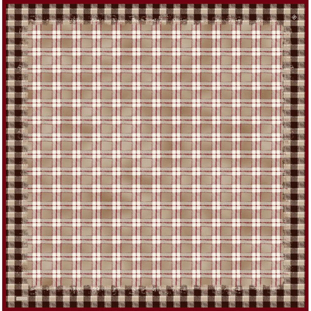 Belli Twill Saf İpek Eşarp - 2026-2027 Sonbahar-Kış 4421D (T) - Renk-32
