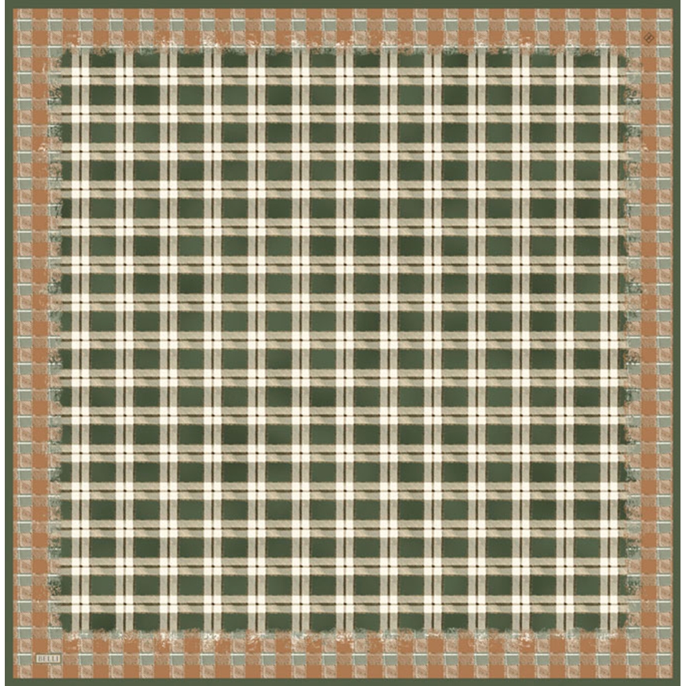 Belli Twill Saf İpek Eşarp - 2026-2027 Sonbahar-Kış 4421D (T) - Renk-32