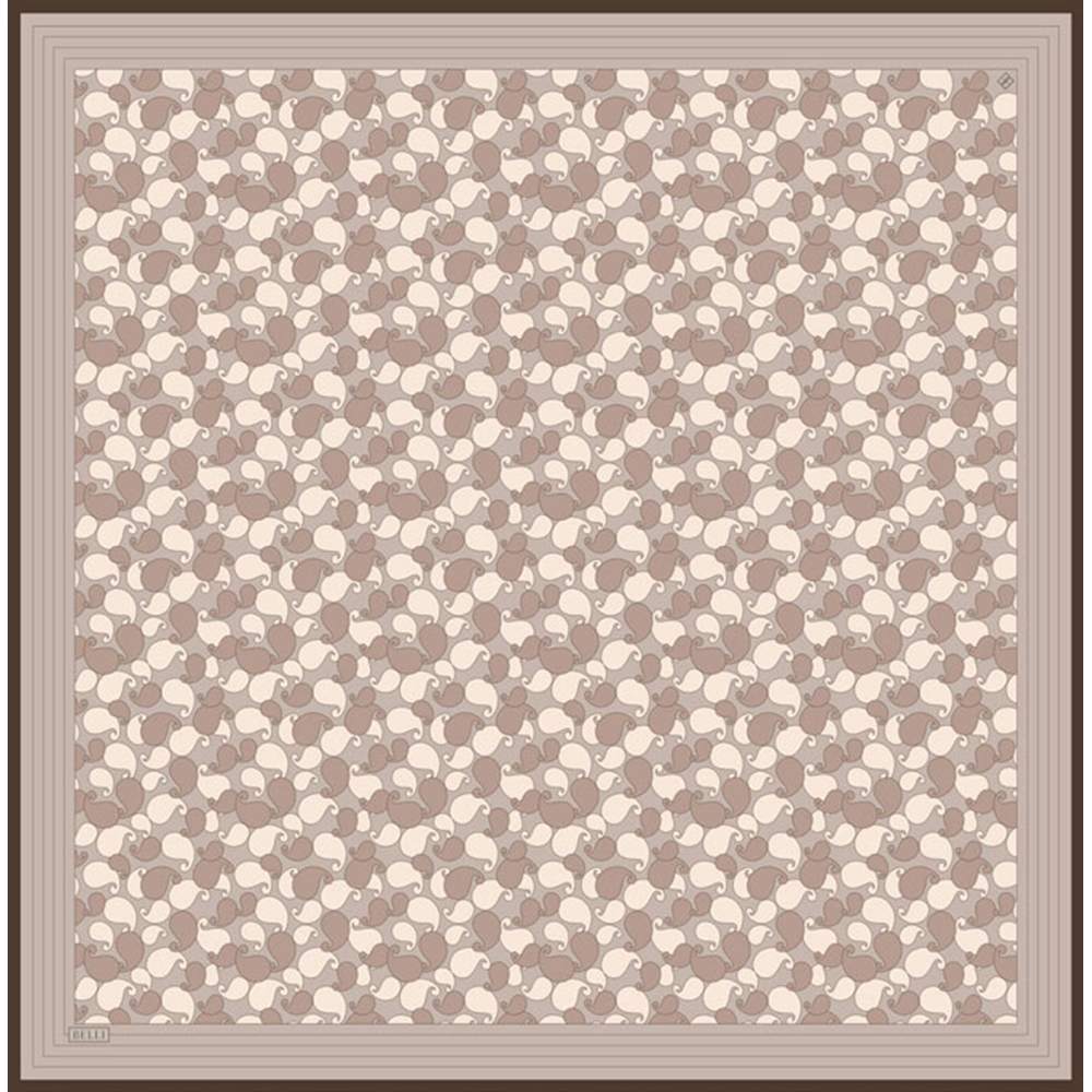 Belli Twill Saf İpek Eşarp - 2026-2027 Sonbahar-Kış 4422D (T) - Renk-20