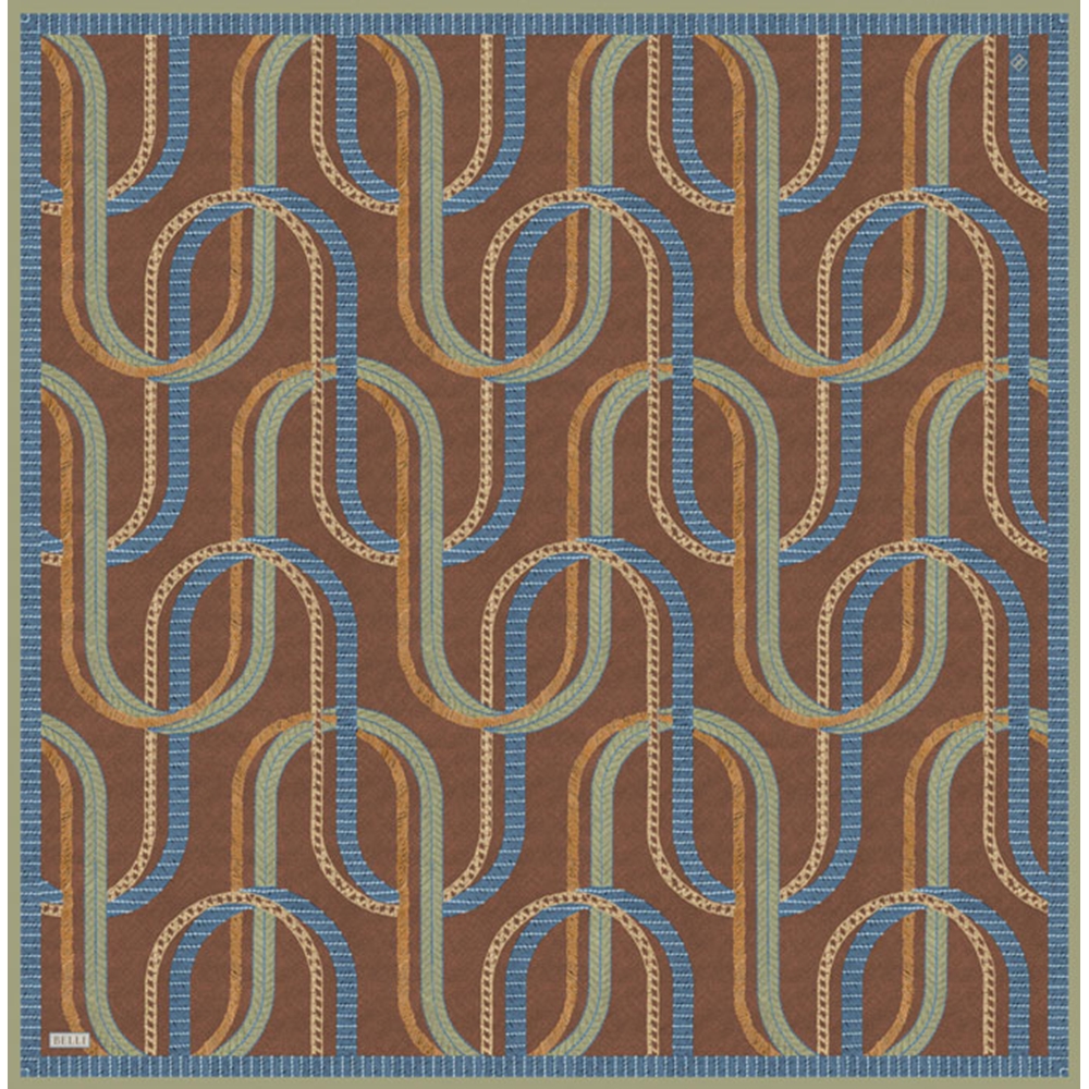 Belli Twill Saf İpek Eşarp - 2026-2027 Sonbahar-Kış 4424D (T)