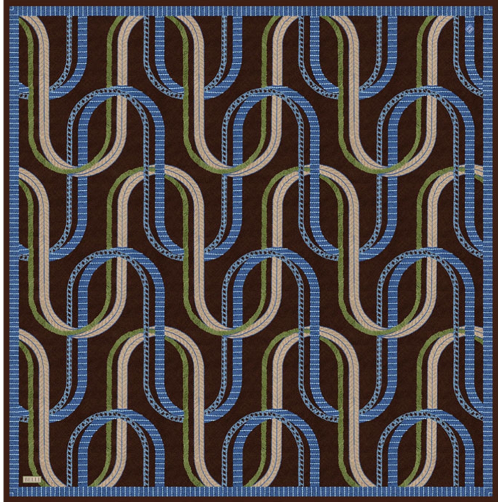 Belli Twill Saf İpek Eşarp - 2026-2027 Sonbahar-Kış 4424D (T)