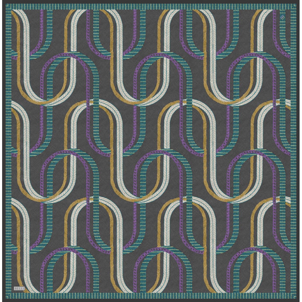 Belli Twill Saf İpek Eşarp - 2026-2027 Sonbahar-Kış 4424D (T)