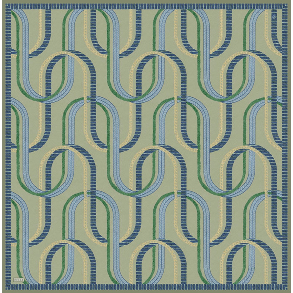 Belli Twill Saf İpek Eşarp - 2026-2027 Sonbahar-Kış 4424D (T)
