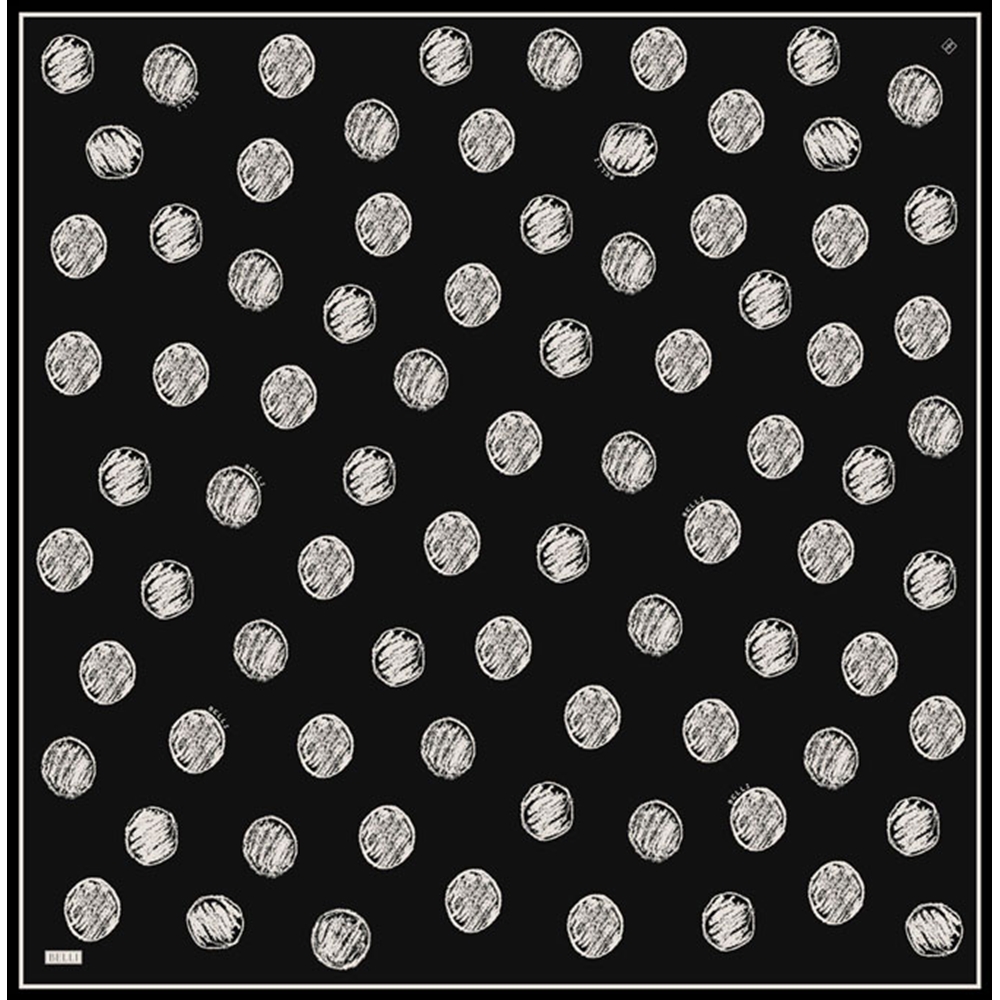 Belli Twill Saf İpek Eşarp - 2026-2027 Sonbahar-Kış 4427D (T) - Renk-02