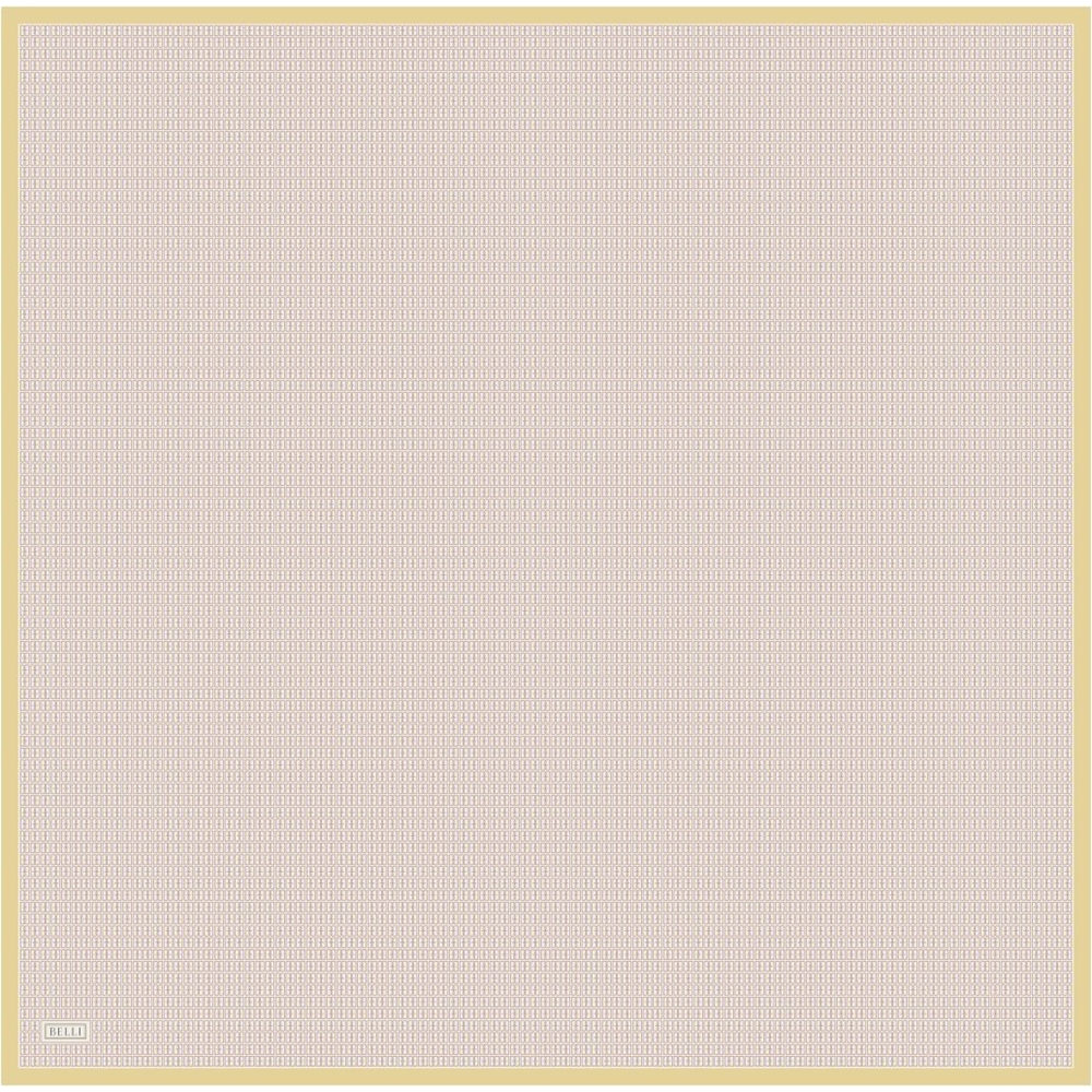 Belli Twill Saf İpek Eşarp 2026 Yaz Sezonu 4321D (T)