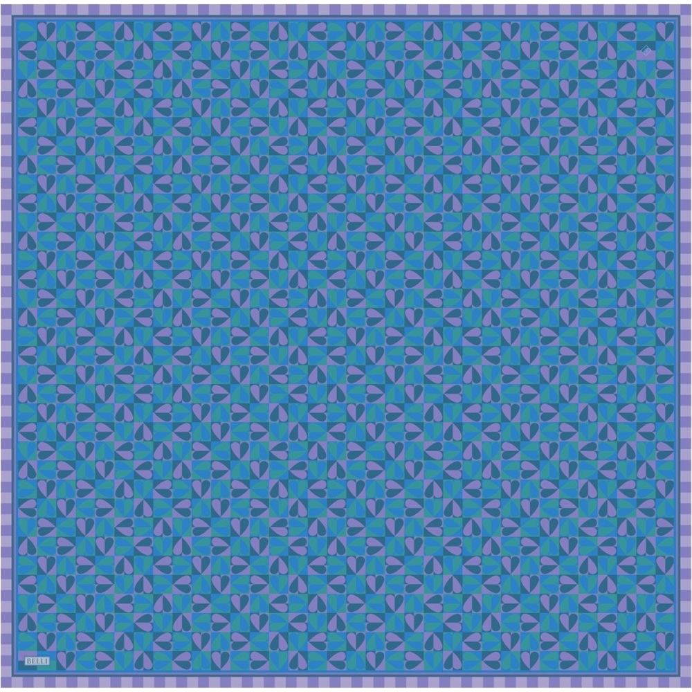 Belli Twill Saf İpek Eşarp 2026 Yaz Sezonu 4322D (T) - Renk-81