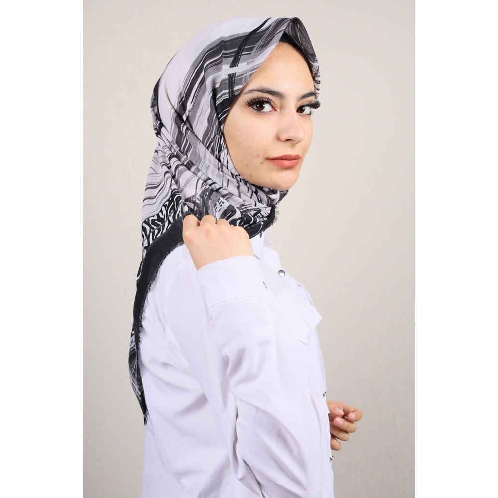 Poloist Desenli Sökme Tülbent - Desen-259 - Renk-04