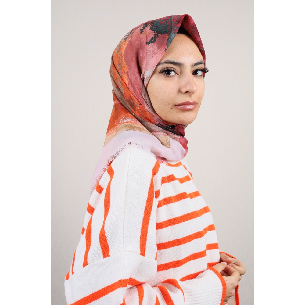Poloist Desenli Sökme Tülbent - Desen-262 - Renk-16