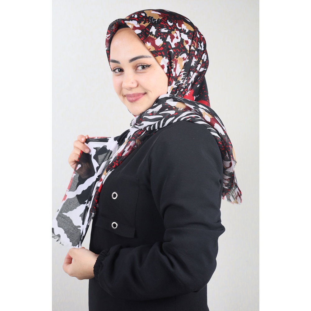 Poloist Desenli Sökme Tülbent - Desen-266 - Renk-13