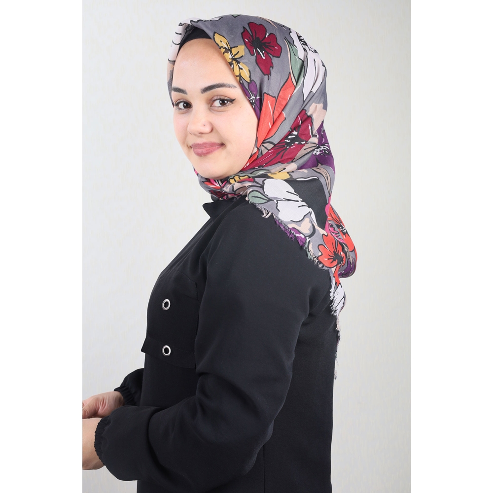 Poloist Desenli Sökme Tülbent - Desen-268 - Renk-07