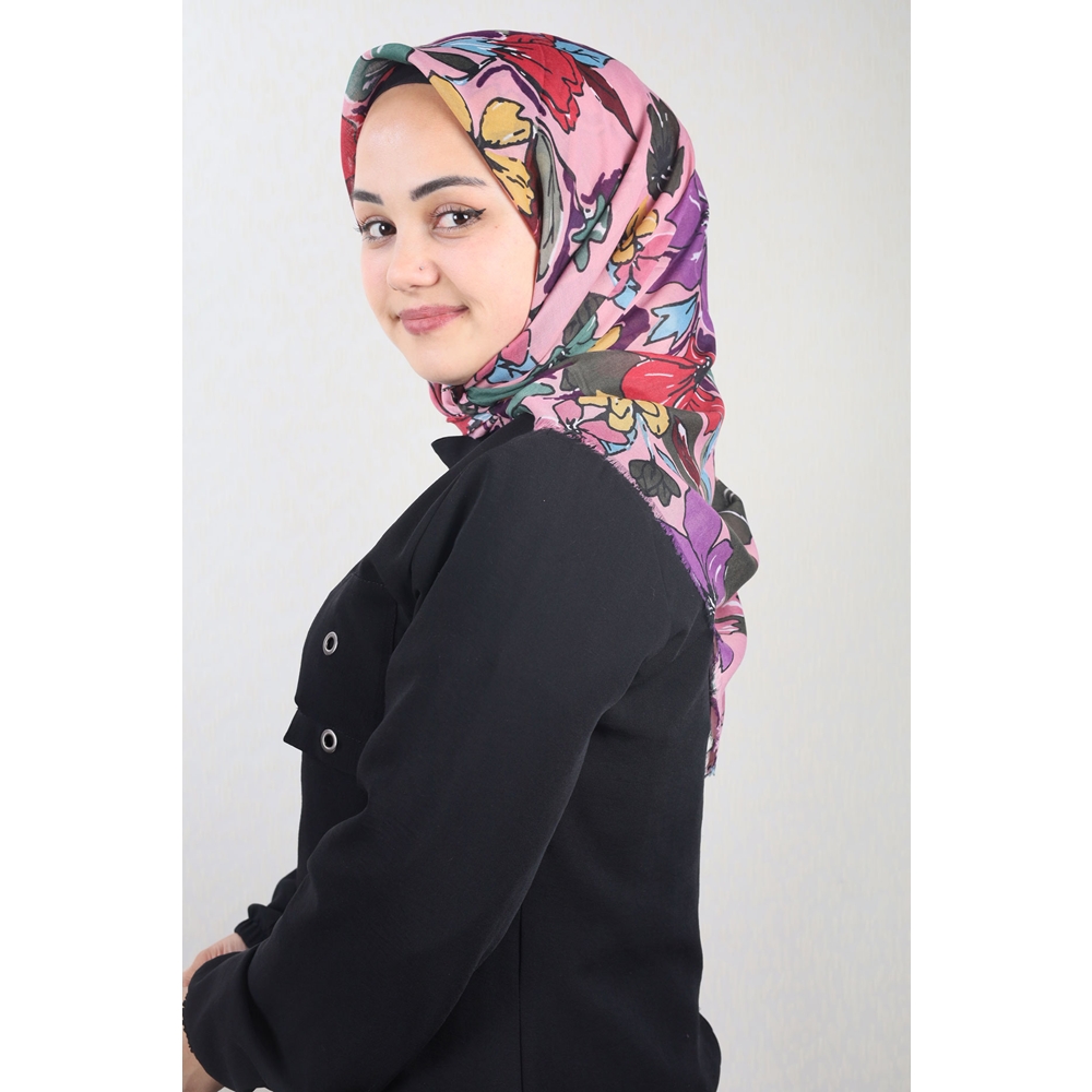 Poloist Desenli Sökme Tülbent - Desen-268 - Renk-07