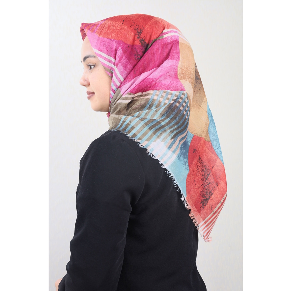 Poloist Desenli Sökme Tülbent - Desen-278 - Renk-02