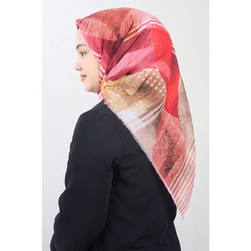 Poloist Desenli Sökme Tülbent - Desen-278 - Renk-02