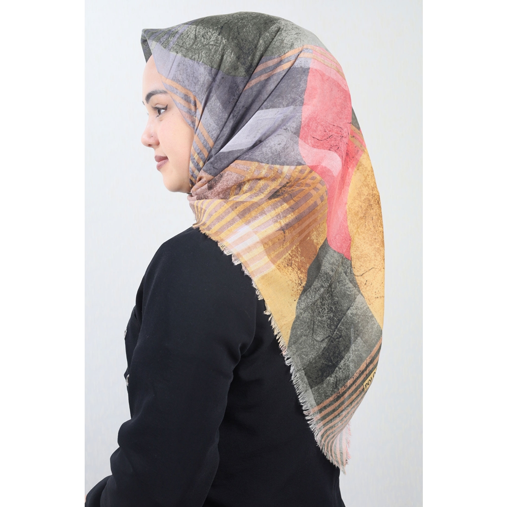 Poloist Desenli Sökme Tülbent - Desen-278 - Renk-02