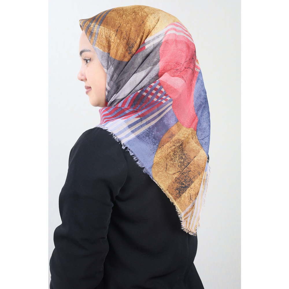 Poloist Desenli Sökme Tülbent - Desen-278 - Renk-02