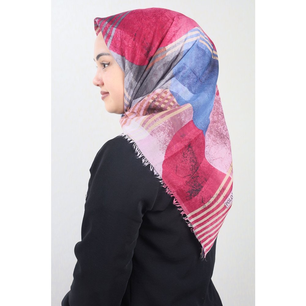 Poloist Desenli Sökme Tülbent - Desen-278 - Renk-02
